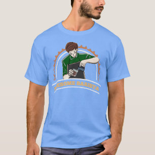 T-shirt Travailleur de l'aideur du brasseur de café Barist