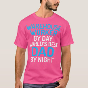 T-shirt Travailleur d'entrepôt par monde de jour meilleur 