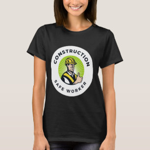 T-shirt Travailleur en sécurité de construction Fundy Worl
