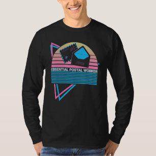 T-shirt Travailleur Postal Essentiel Service Postal Facteu