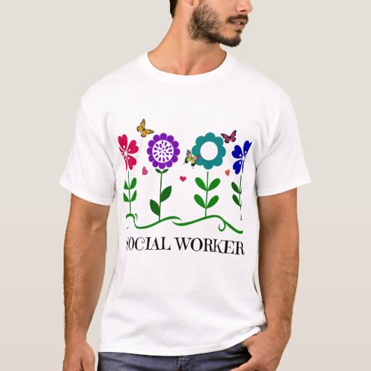 T-shirt Travailleur social (Devant)