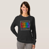 T-shirt Travailleur social (Devant entier)