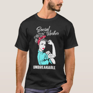 T-shirt Travailleur social Soins de santé indestructibles