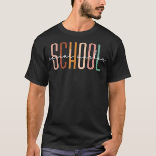 T-shirt Travailleur social SSW Social Work Student Grad