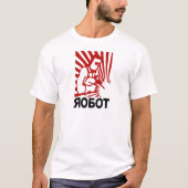 T-SHIRT TRAVAILLEUR SOVIÉTIQUE DE ROBOT (Devant)