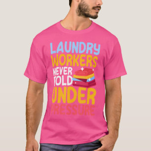 T-shirt Travailleurs de blanchisserie drôles disant Amour