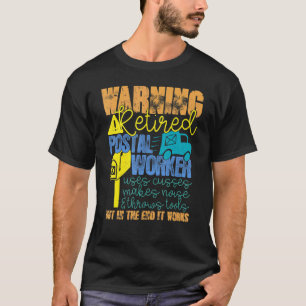T-shirt Travailleurs postaux retraités Mailman Retraite