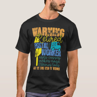 T-shirt Travailleurs postaux retraités Mailman Retraite