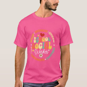 T-shirt Travailleuse Sociale super Pour Femmes Licence Cli
