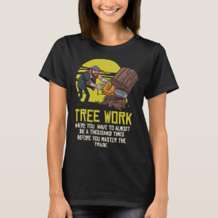 T-shirt Travaux d'arborescence
