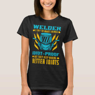 T-shirt Travaux de soudage pour les soudeurs et les travai