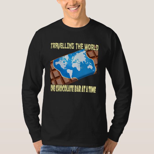 T-shirt Travel and Chocolate (Devant)