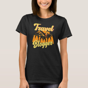 T-shirt Travel Blogger Traveller Blog Wanderlust T