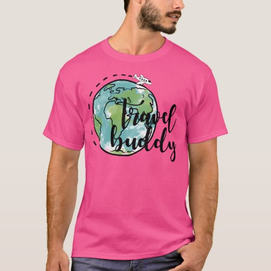 T-shirt Travel Buddy (Devant)