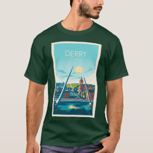 T-shirt Travel Peace Bridge Derry City