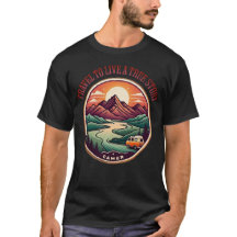 Travel Real Story Tee — Pas de faux badge de voyag