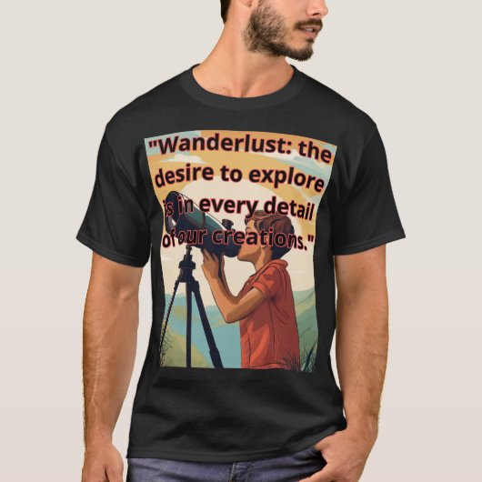 T-shirt "Travel the world through designs that capture the (Devant)