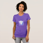 T-SHIRT TRAVERS DE GLOWING (Devant entier)
