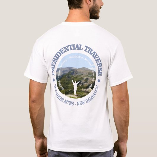 T-shirt Traverse présidentielle (Dos)