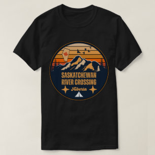 T-shirt Traversée de la rivière Saskatchewan, Alberta