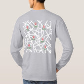 T-shirt Traversée de route Long Sleeve 2 (Dos)