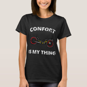 T-shirt Traversée en vélo de confort pour les femmes Homme