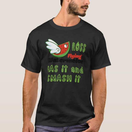 T-SHIRT TRAVERSER LE GAZ D'EAU MELON VOL ET LE COUPER (Devant)