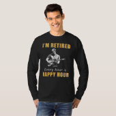 T-shirt Traverser Les Bliss De Retraite ! Joyeuse Heure Gu (Devant entier)