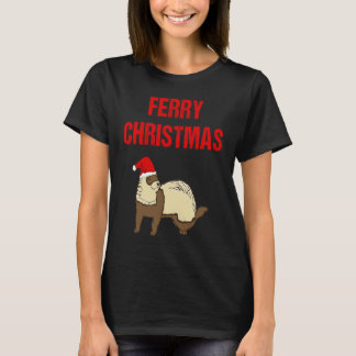T-shirt Traversier de Noël Ferre pour Noël