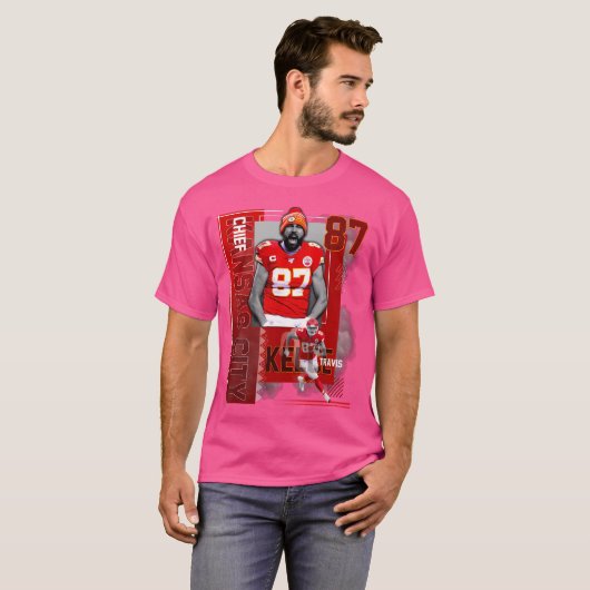 T-shirt Travis Kelce (Devant entier)