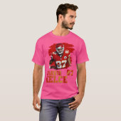 T-shirt Travis Kelce 87 (Devant entier)