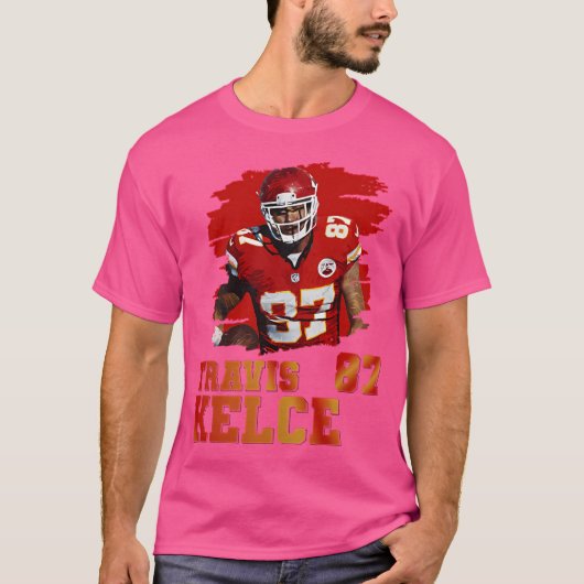 T-shirt Travis Kelce 87 (Devant)