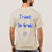 T-shirt Travnik, Bosnie-Herzégovine....... (Dos)