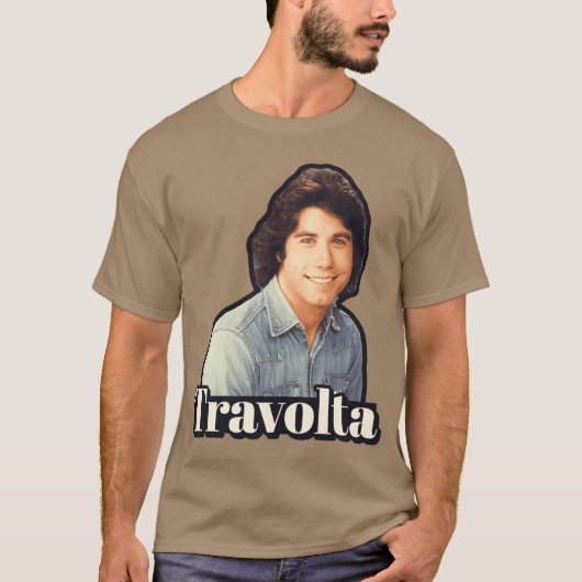 T-shirt Travolta rétro (Devant)