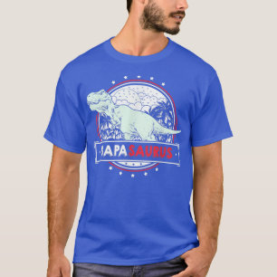 T-shirt TRe BapaSaurus pour papa drôle hommes Fath