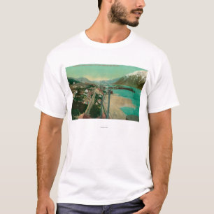 T-shirt Treadwell, AK et ville et Juneau de Douglas dedans
