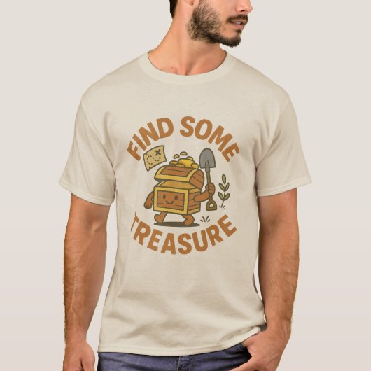 T-shirt "Treasure Vibes” (Devant)