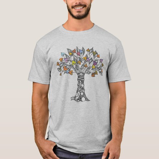 T-shirt Tree of Hearts (Devant)