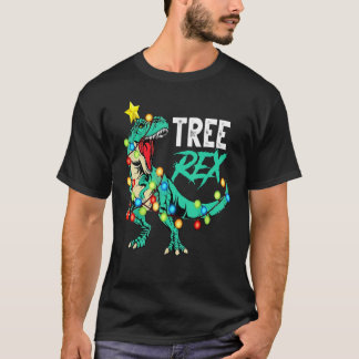 T-shirt Tree Rex Rex Saurus Sapin de Noël Xmas