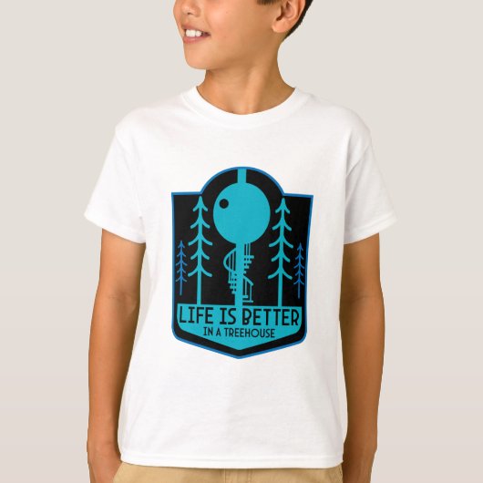 T-shirt Treehouse Homes (Devant)