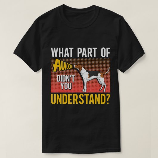 T-shirt Treeing Walker Coonhound (Design devant)