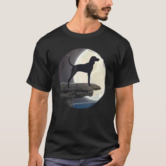 T-shirt Treeing Walker Coonhound Chien Retro 13 (Devant)