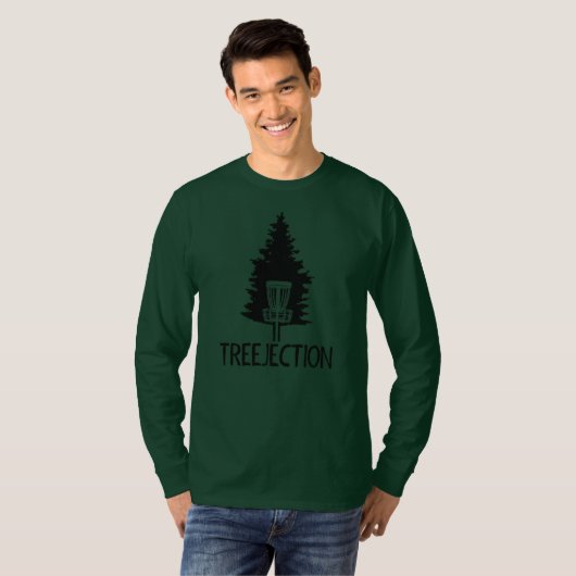 T-shirt Treejection de disque Golf  (Devant entier)