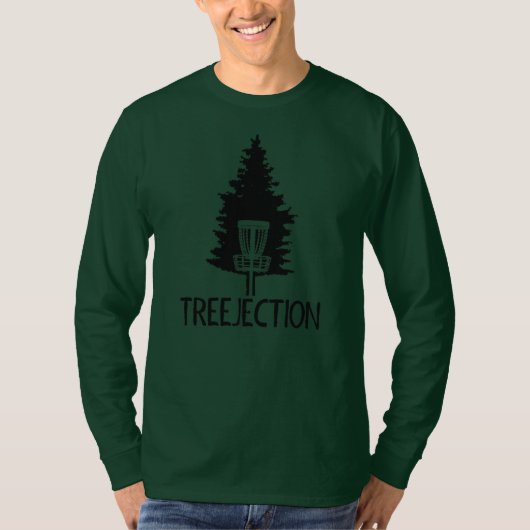 T-shirt Treejection de disque Golf (Devant)
