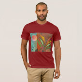 T-shirt TreeTee magique abstrait (Devant entier)