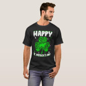 T-shirt Trèfle Berger Allemand St Patrick Jour Iris (Devant entier)