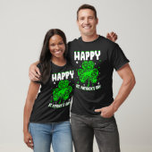 T-shirt Trèfle Berger Allemand St Patrick Jour Iris (Unisexe)