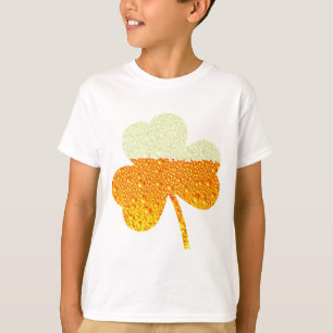 T-shirt trèfle de bière st patrick