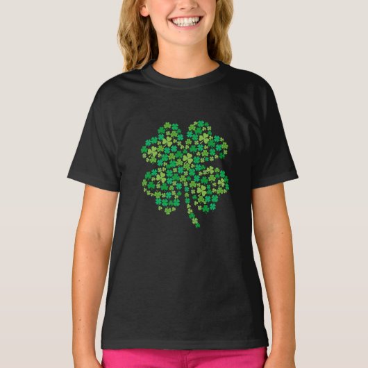T-Shirt Trèfle de la Saint-Patrick (Devant)