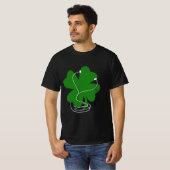 T-shirt Trèfle de la Saint-Patrick - Trèfle iRlandais (Devant entier)